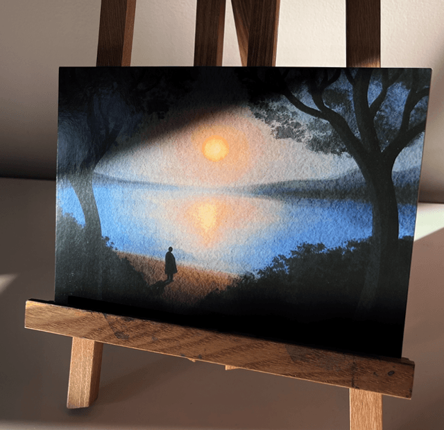 5) Vidinė Šiluma iliustracija - Inner Warmth Print