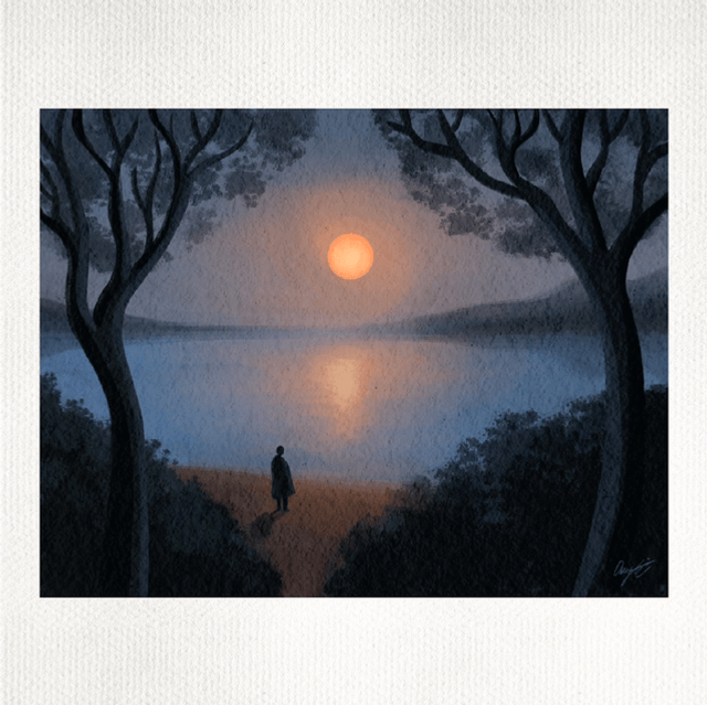 5) Vidinė Šiluma iliustracija - Inner Warmth Print
