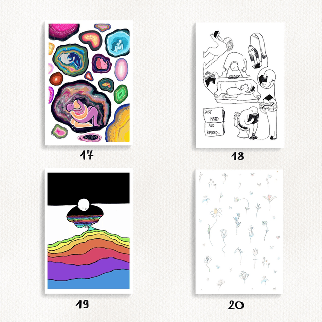 24 rūšių Atvirukai | 24 types of Postcards