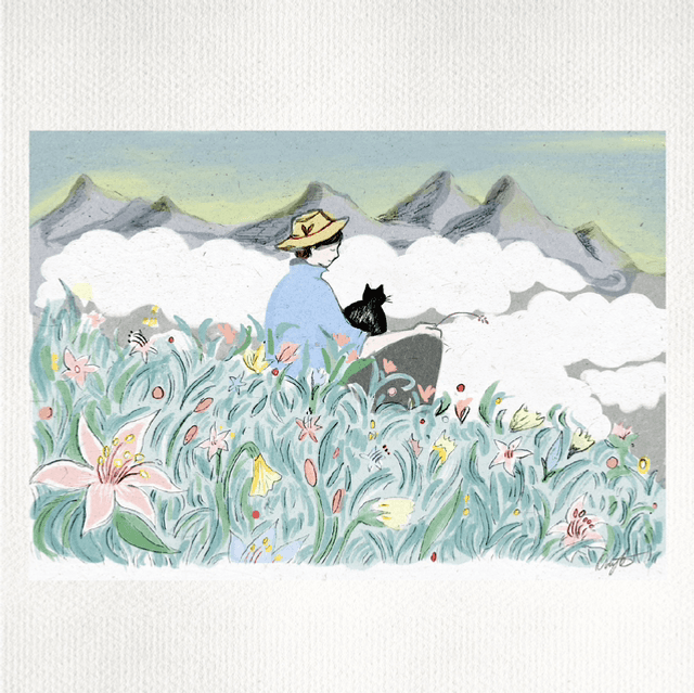 Klajokliai iliustracija - Wanderers Print